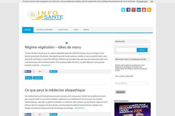 Iconic One Pro theme site design template sample
