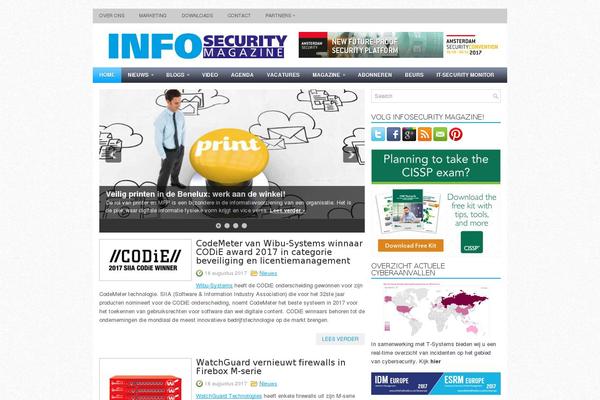 Newsmorning theme site design template sample