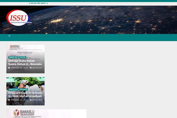 Newsup theme site design template sample