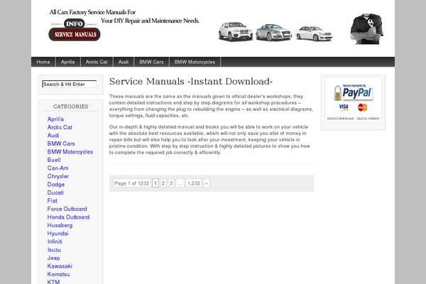 Hueman theme site design template sample