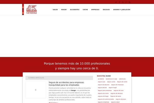 Incarnation theme site design template sample