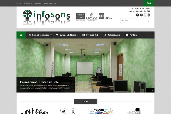 infosons.it site used office