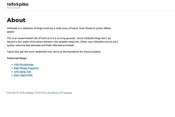 Themelia theme site design template sample