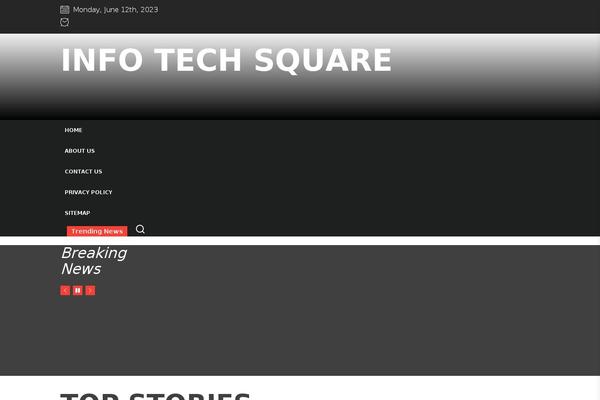 infotechsquare.com site used NewsCut