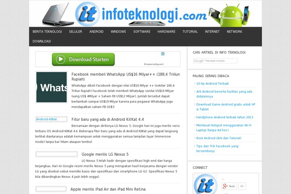 Sahifa theme site design template sample