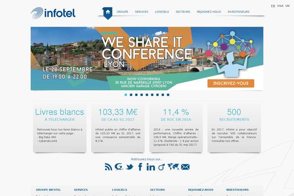 Site using Menu-in-post plugin
