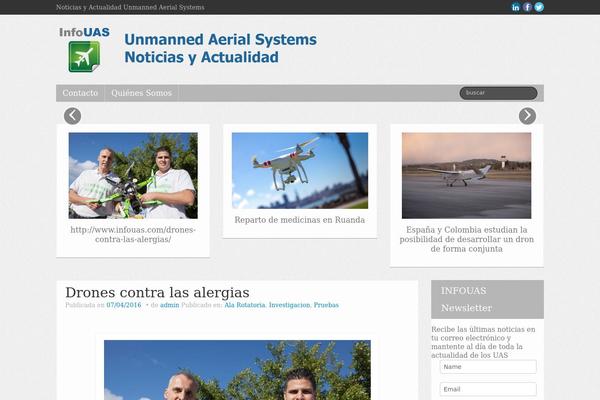 iFeature theme site design template sample