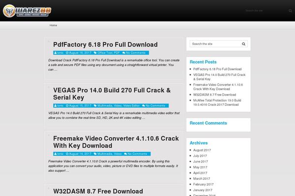 Magnyus theme site design template sample