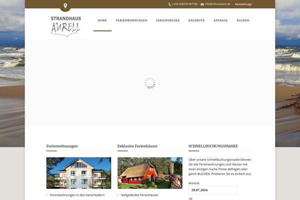 Soho Hotel theme site design template sample