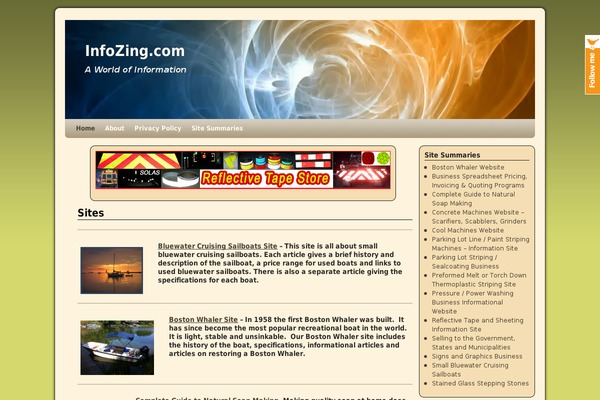 Twentyfourteen Child theme site design template sample