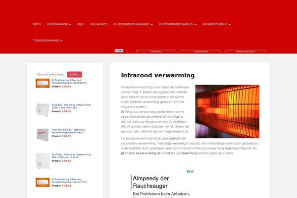 Site using Widgets on Pages plugin