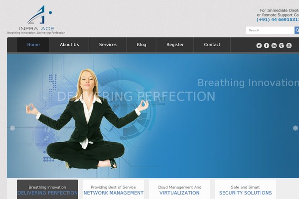 Smart It theme site design template sample