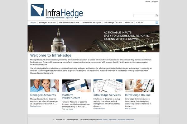 Site using Adjustly Collapse plugin