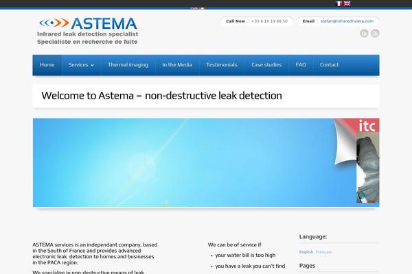 Progress theme site design template sample