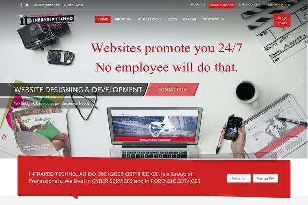 infraredtechno.com site used Irtech