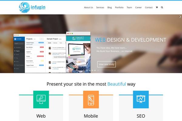 infugin.com site used Pofo-child