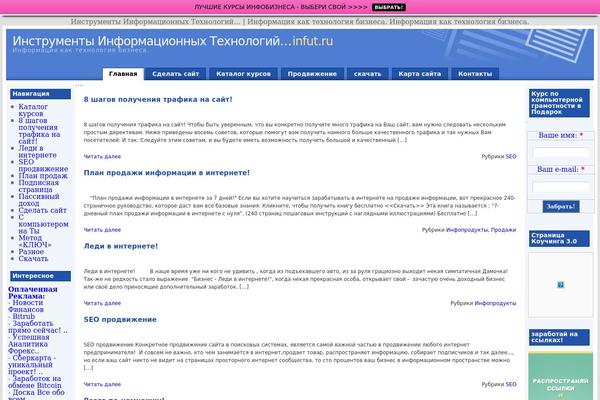 Newsportal theme site design template sample
