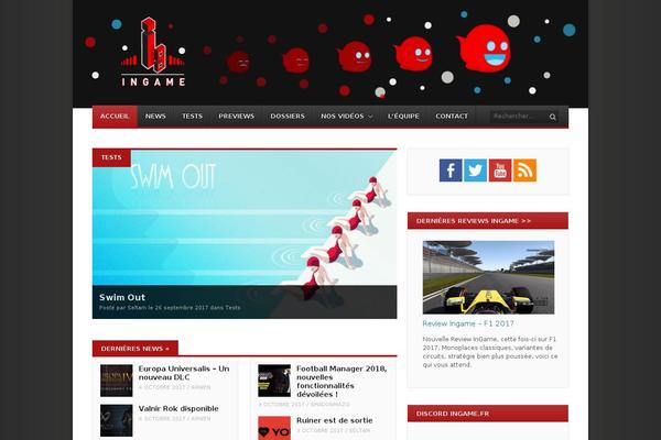 Fearless theme site design template sample