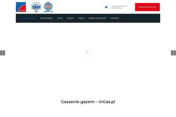Site using WordPress Carousel Free plugin