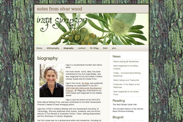 ingasimpson.com.au site used Natural-essence