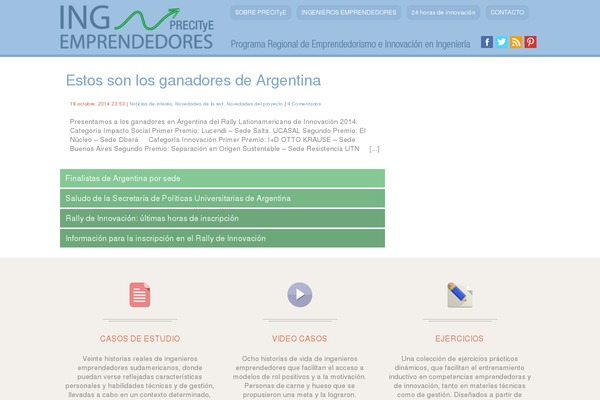 Site using continuous rss scrolling plugin