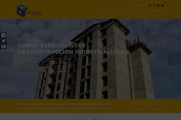 Site using WP Sticky Social plugin