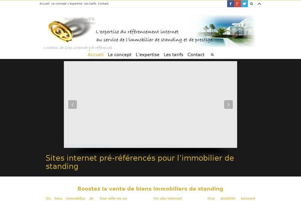 Site using G1-social-icons plugin