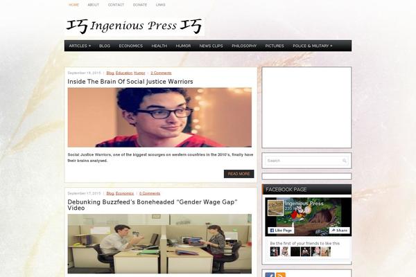 ingeniouspress.com site used Goodtime