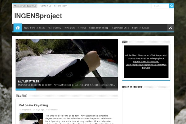 Sahifa theme site design template sample