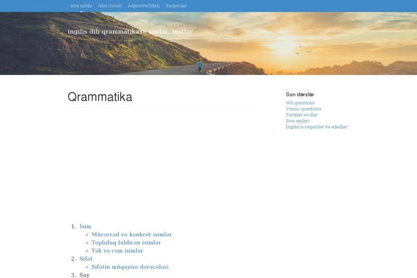 Bootstrap Canvas WP theme site design template sample