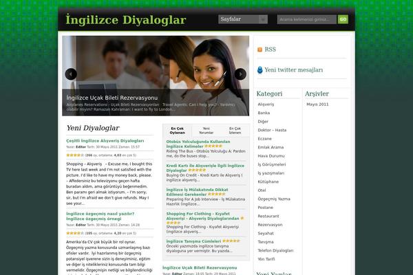 ingilizcediyaloglar.com site used Greenmag