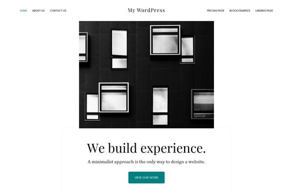 Revolution-pro theme site design template sample