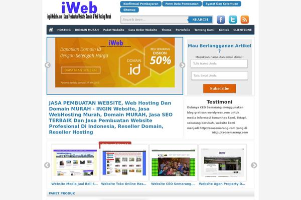 Site using Simple-urls plugin