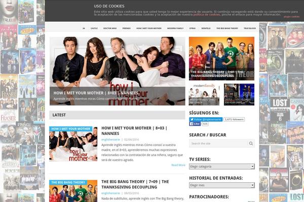 Site using Asesor de Cookies para normativa española plugin