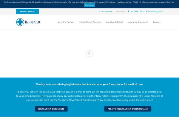 Site using Seedprod-notification-bar-pro plugin
