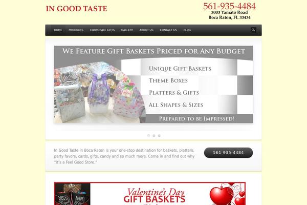 Dejavu theme site design template sample