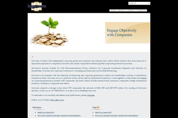 Site using Vslider plugin