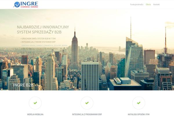 Site using CPO Widgets plugin
