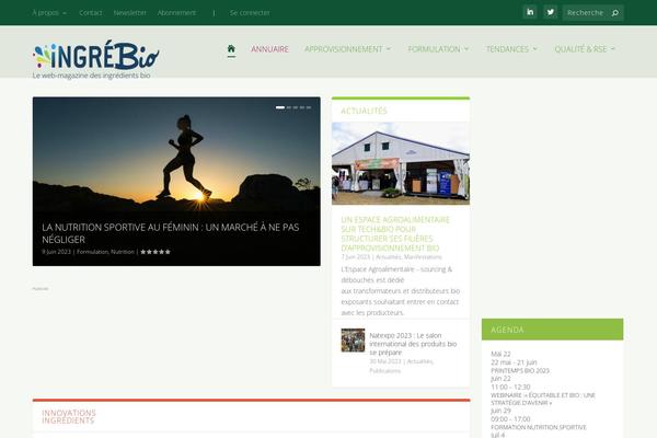 Site using Organize Series plugin