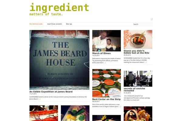 ingredientblog.com site used Richwp20100920