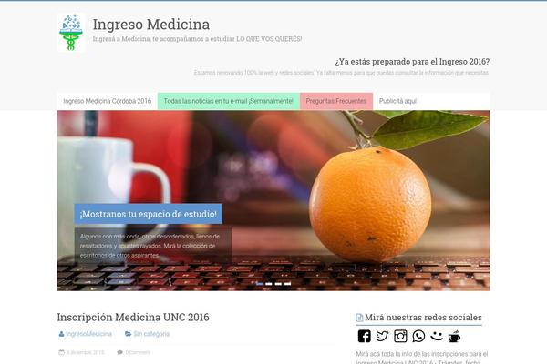 Accelerate theme site design template sample