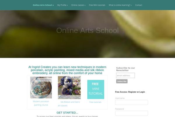 Vertex theme site design template sample