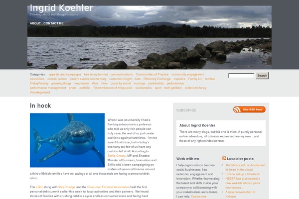 Carrington Blog theme site design template sample