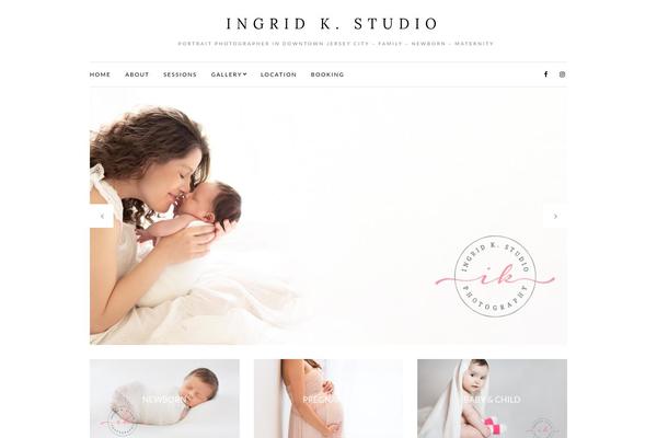 Olsen theme site design template sample