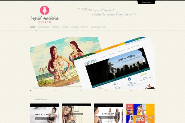 Folioway theme site design template sample