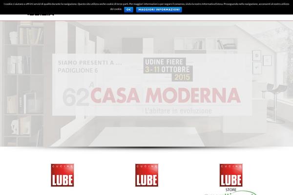 Infinite theme site design template sample
