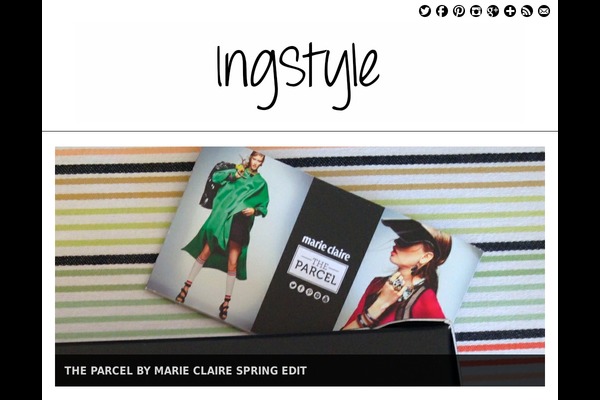 Isabelle theme site design template sample