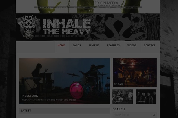 Site using Cool Social Icons Widget plugin