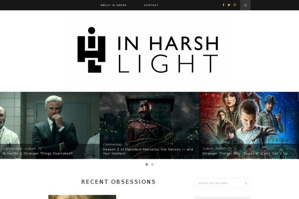 Hemlock theme site design template sample