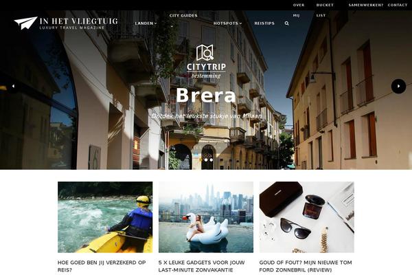 Hudsonwp theme site design template sample